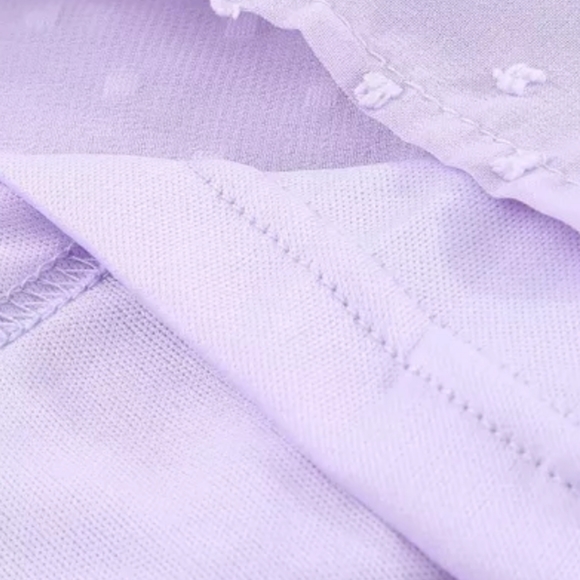 1 Small left❣New boutique swiss dot flutter sleeve top - Picture 6 of 12